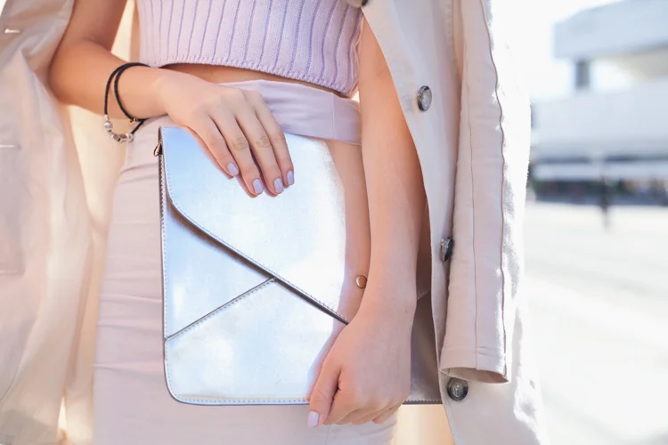 Metallic &amp; Lavender