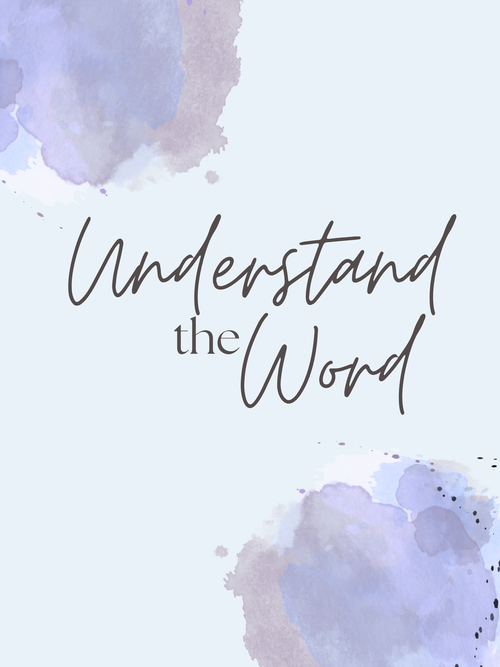 Watercolor artwork from Songs from Scripture