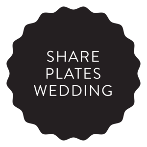 Share Plates Wedding
