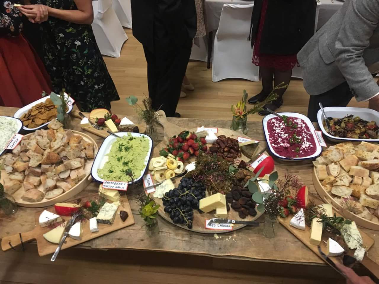 melbourne wedding catering grazing table
