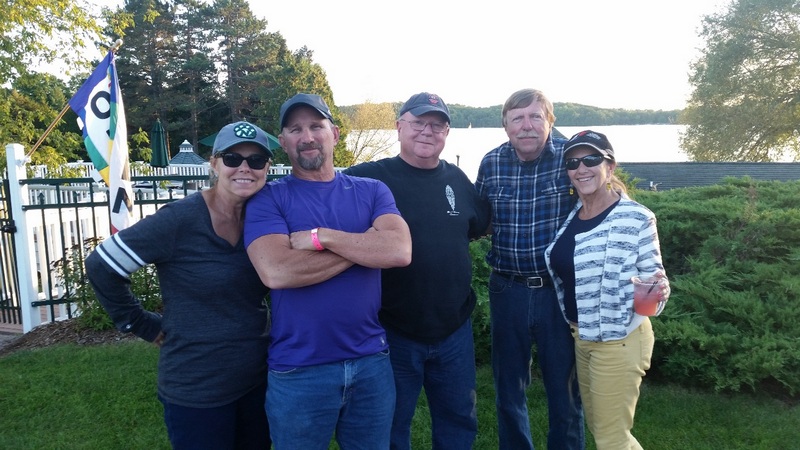 The #11 Crew—Brenda & Dan Rapp, Mike Caraway, George Hull and Pami Grasis