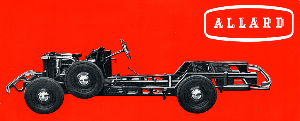 Allard tubular frame chassis as designed by Dudley