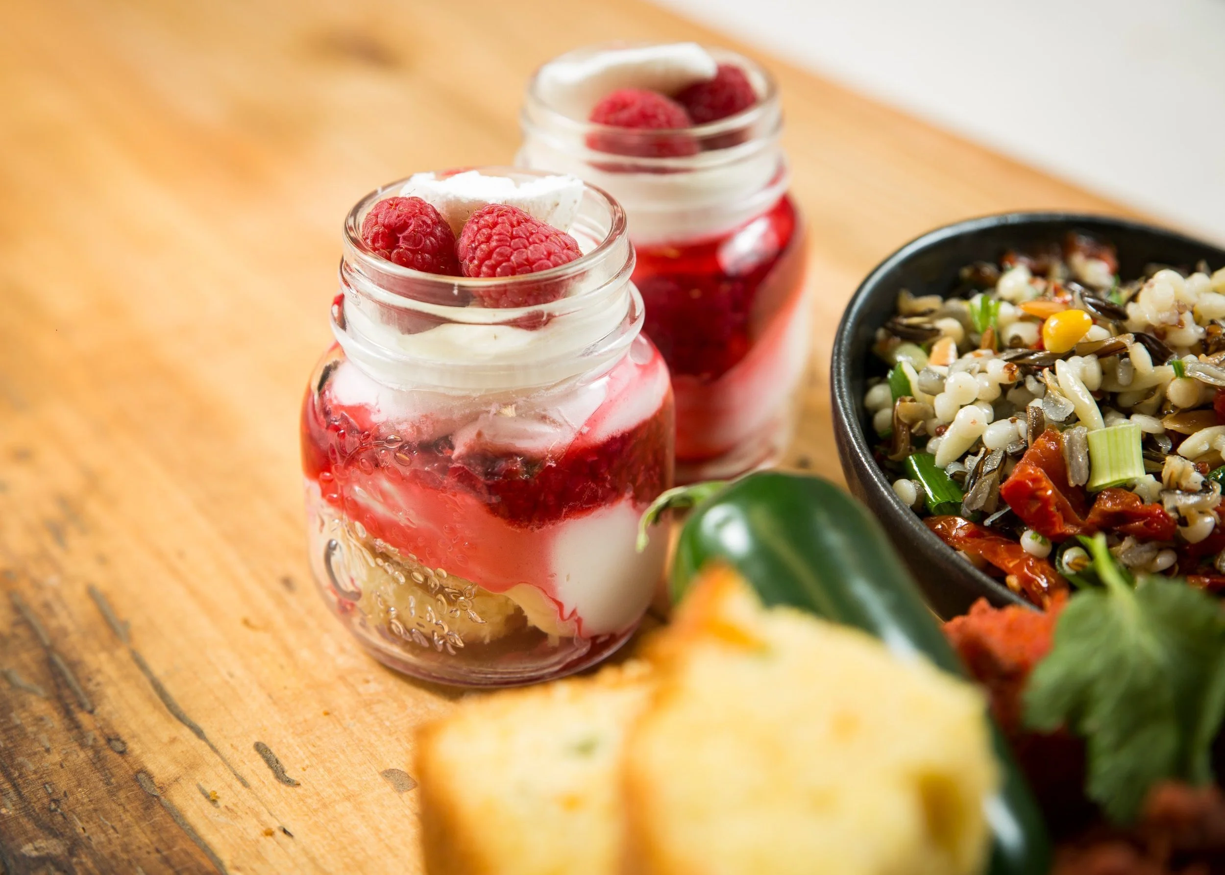 Strawberry Jars and Quinoa.