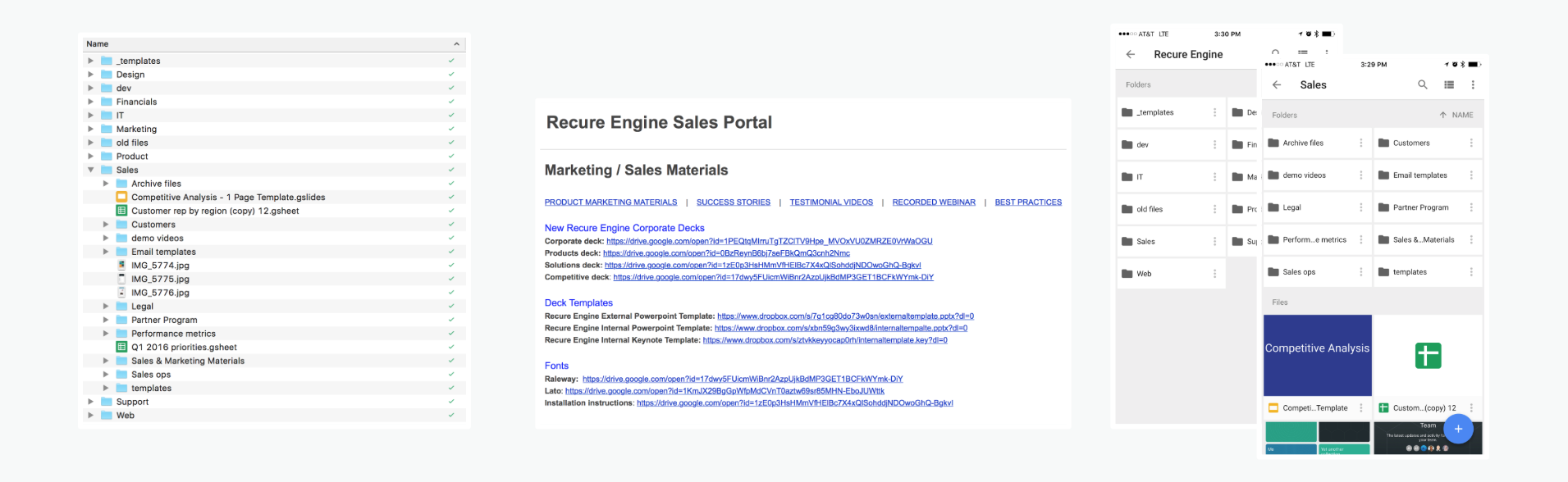 Folder trees may be fine for teams who collaborate together on files, but are not appropriate for publishing. Corporate wikis are uninspiring and hard to navigate. Mobile consumer experiences for content have come far, but lesser so for businesses. 