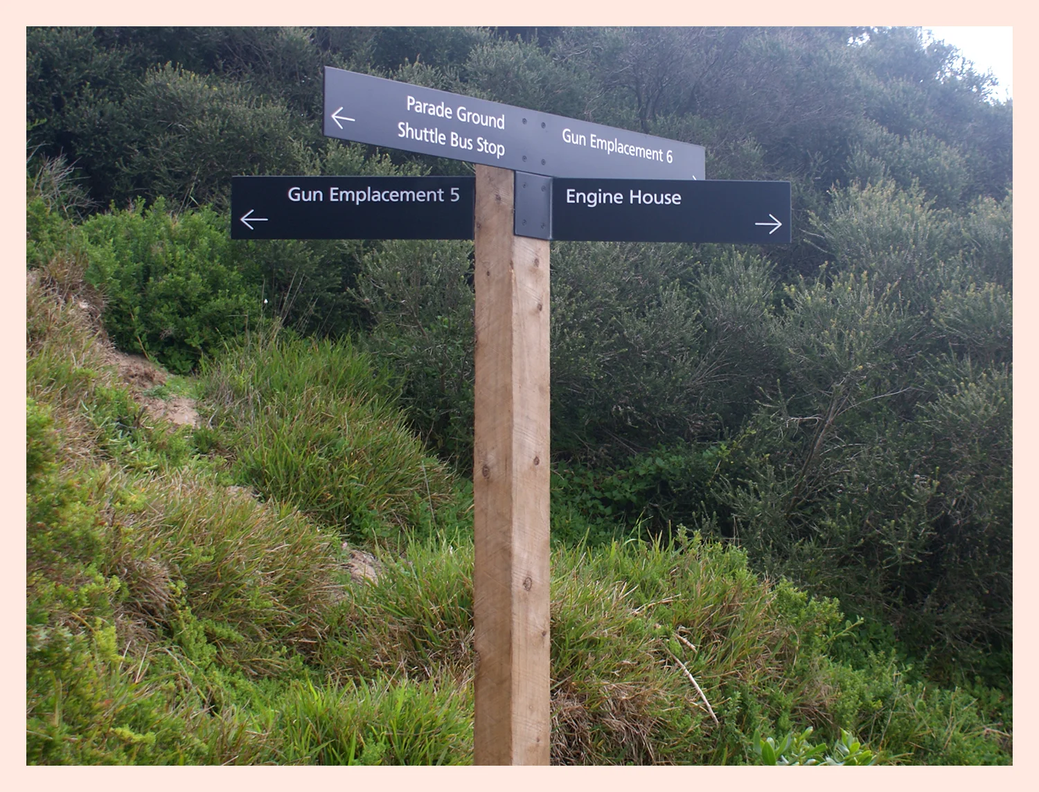 Studio Tweed directional signage design Parks Victoria