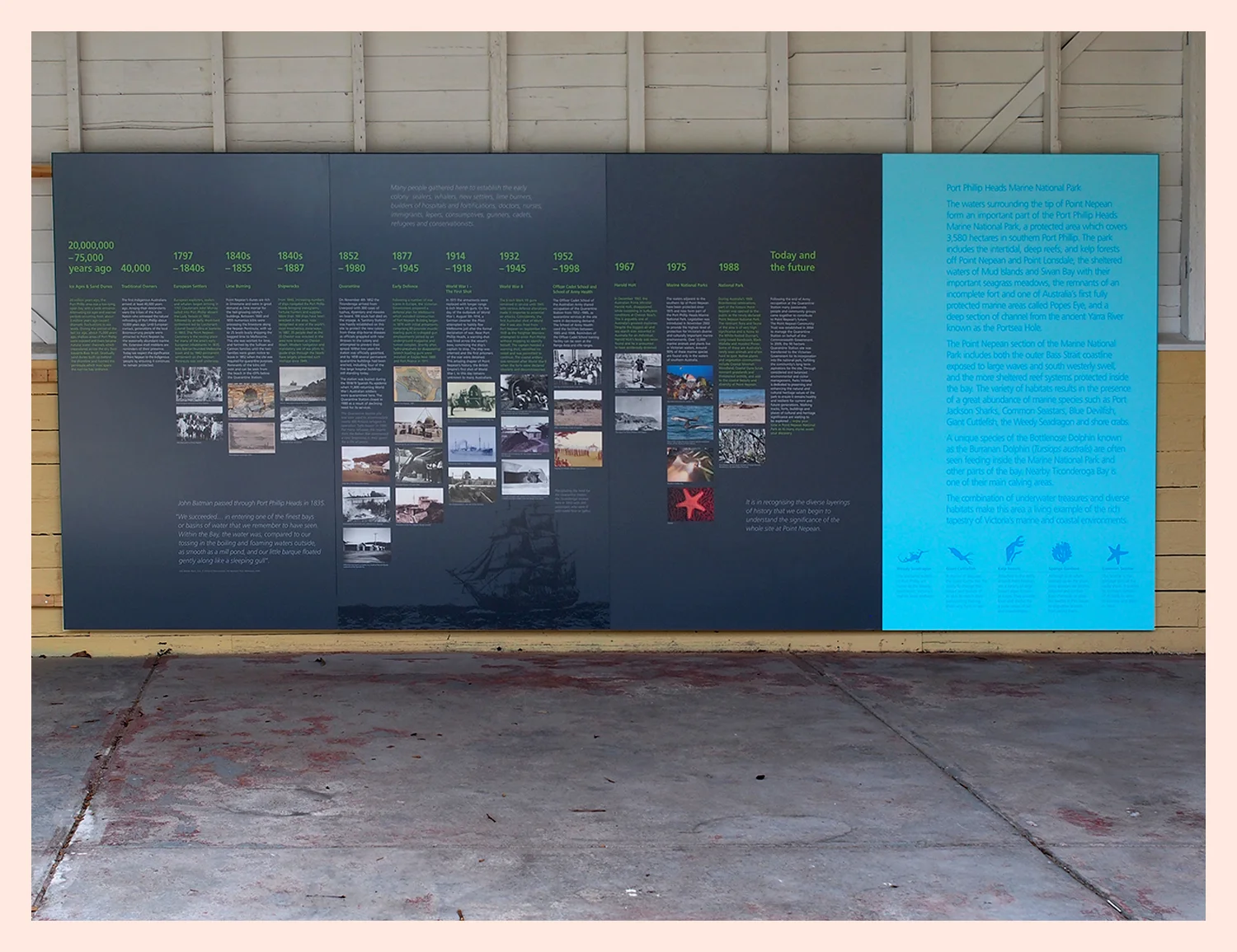 Studio Tweed environmental graphic design Parks Victoria