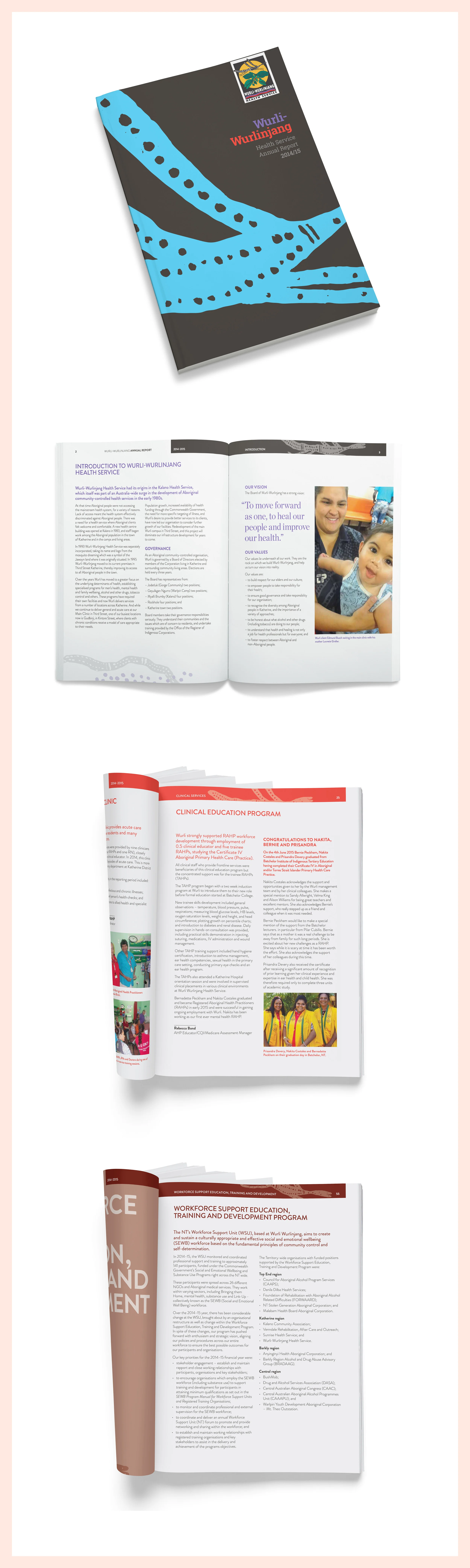 Studio Tweed publication design annual report