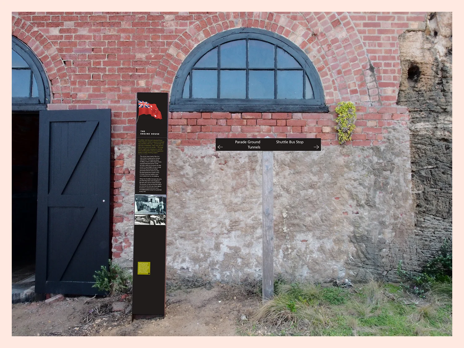 Studio Tweed signage design