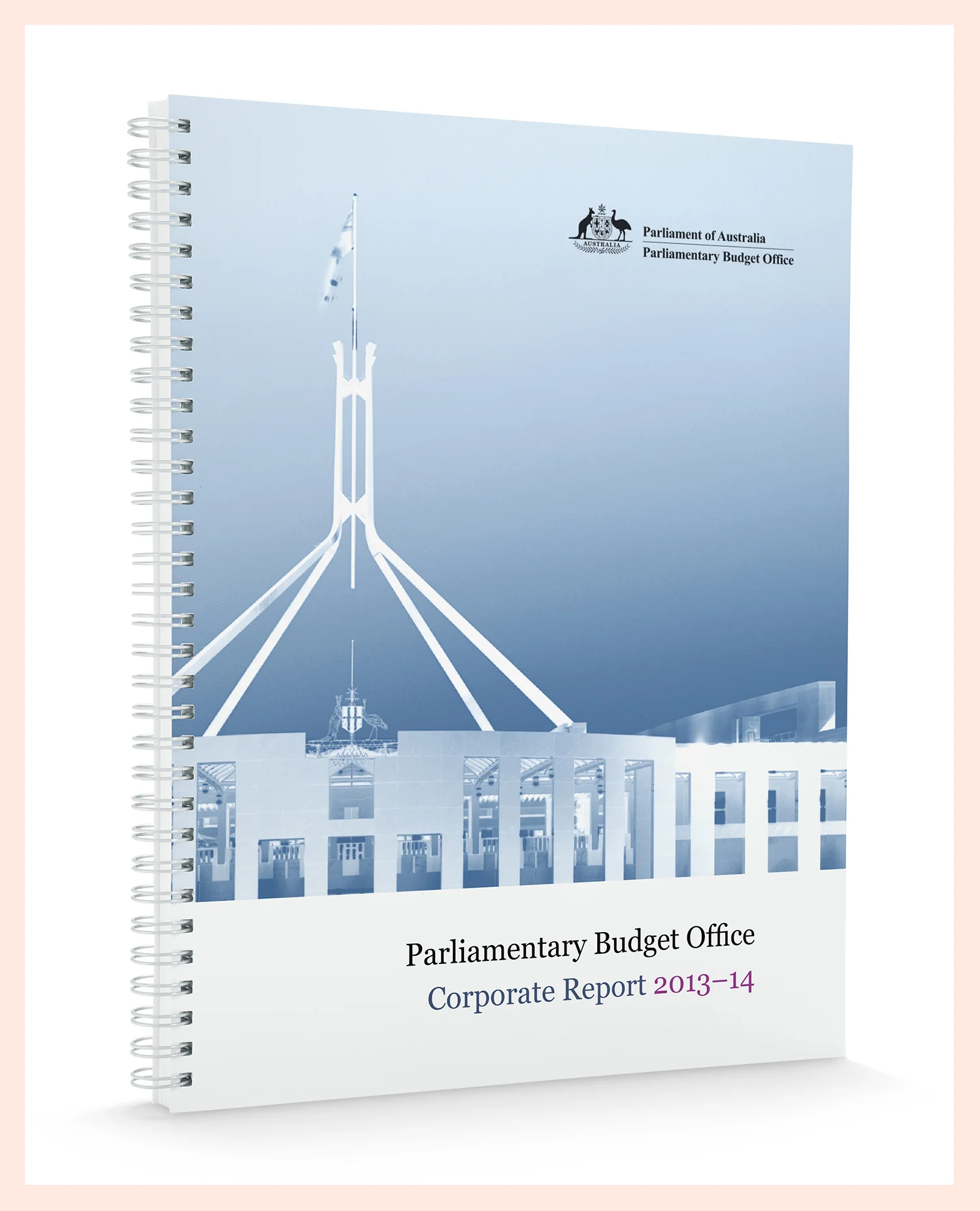 Studio Tweed annual report graphic design