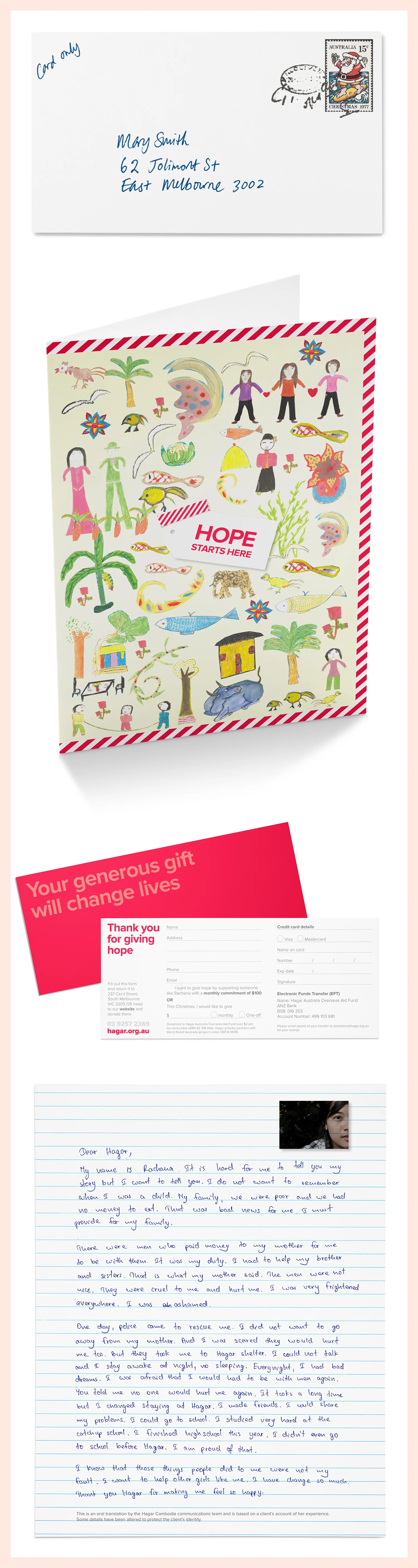 Studio Tweed graphic design fundraising campaign