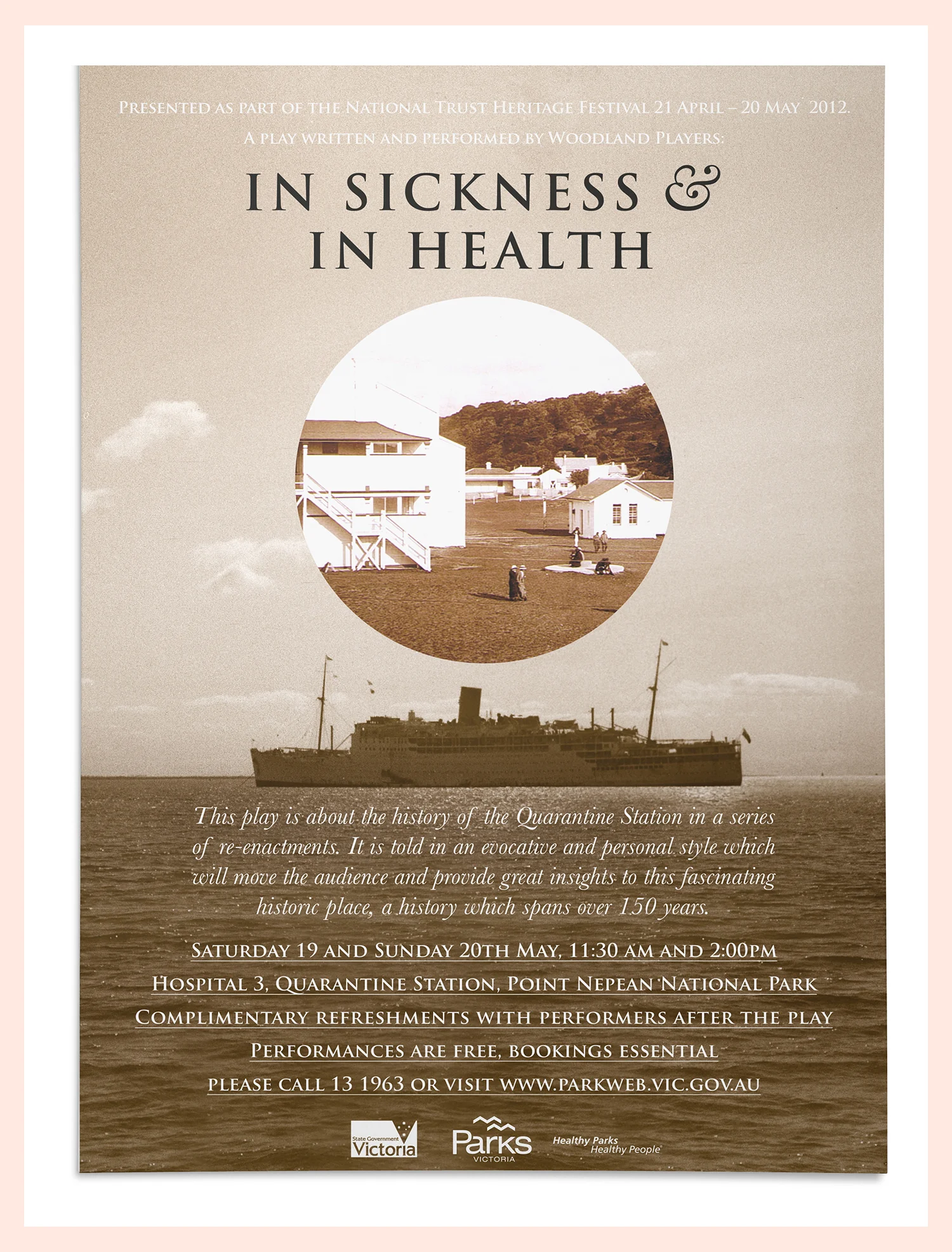 Studio Tweed poster design Parks Victoria