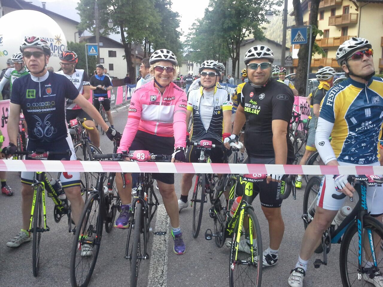 GF GIRO D'ITALIA - PARTENZA PINZOLO