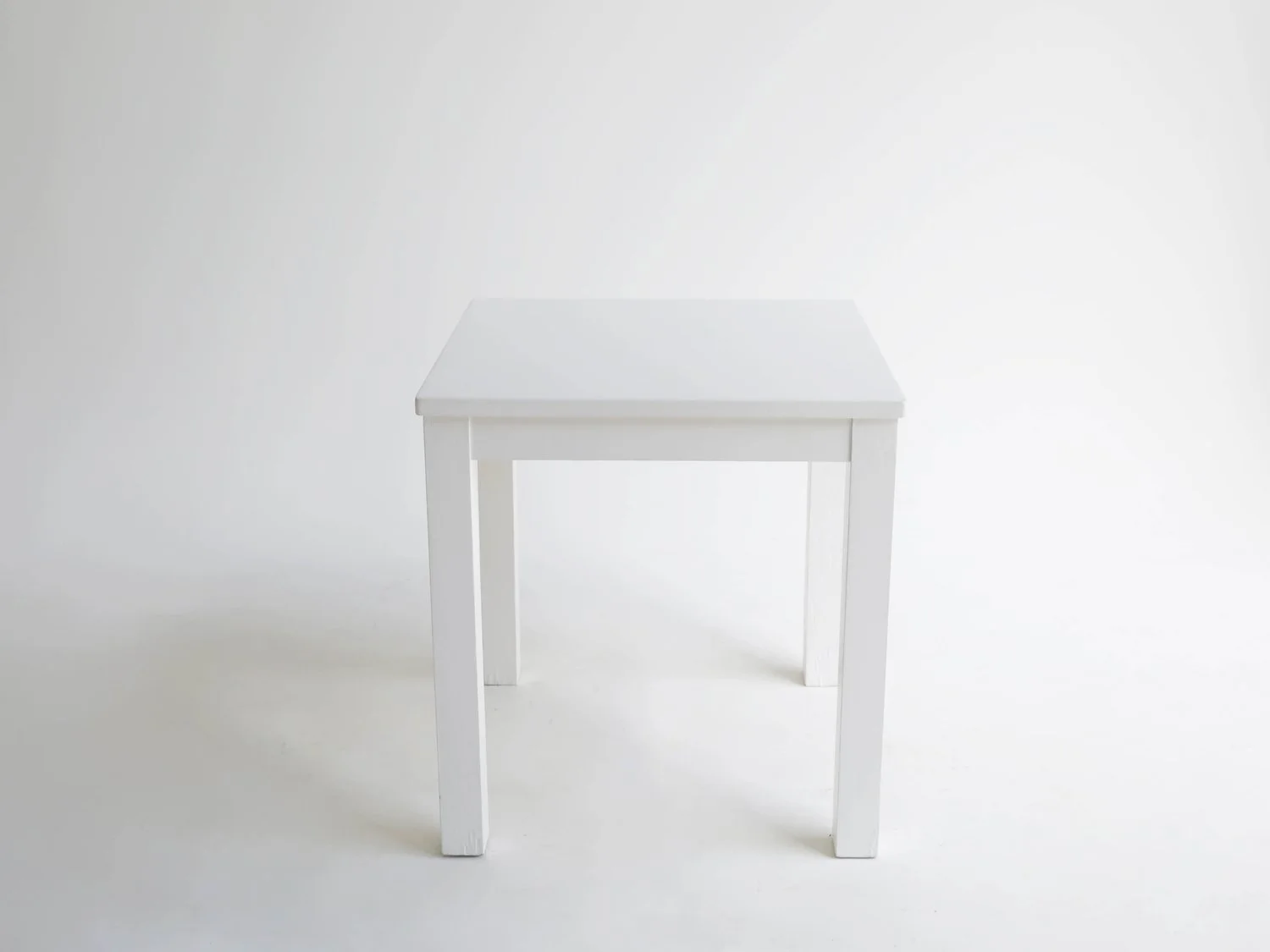 Modern White Table | $50ea