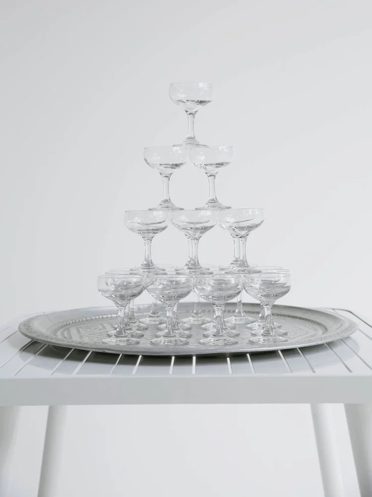 White & Silver Champagne | $100