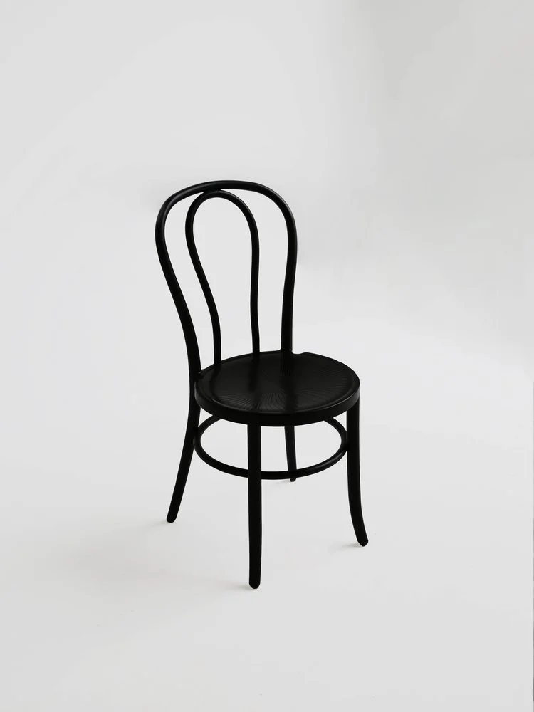 Black Bentwood Chair