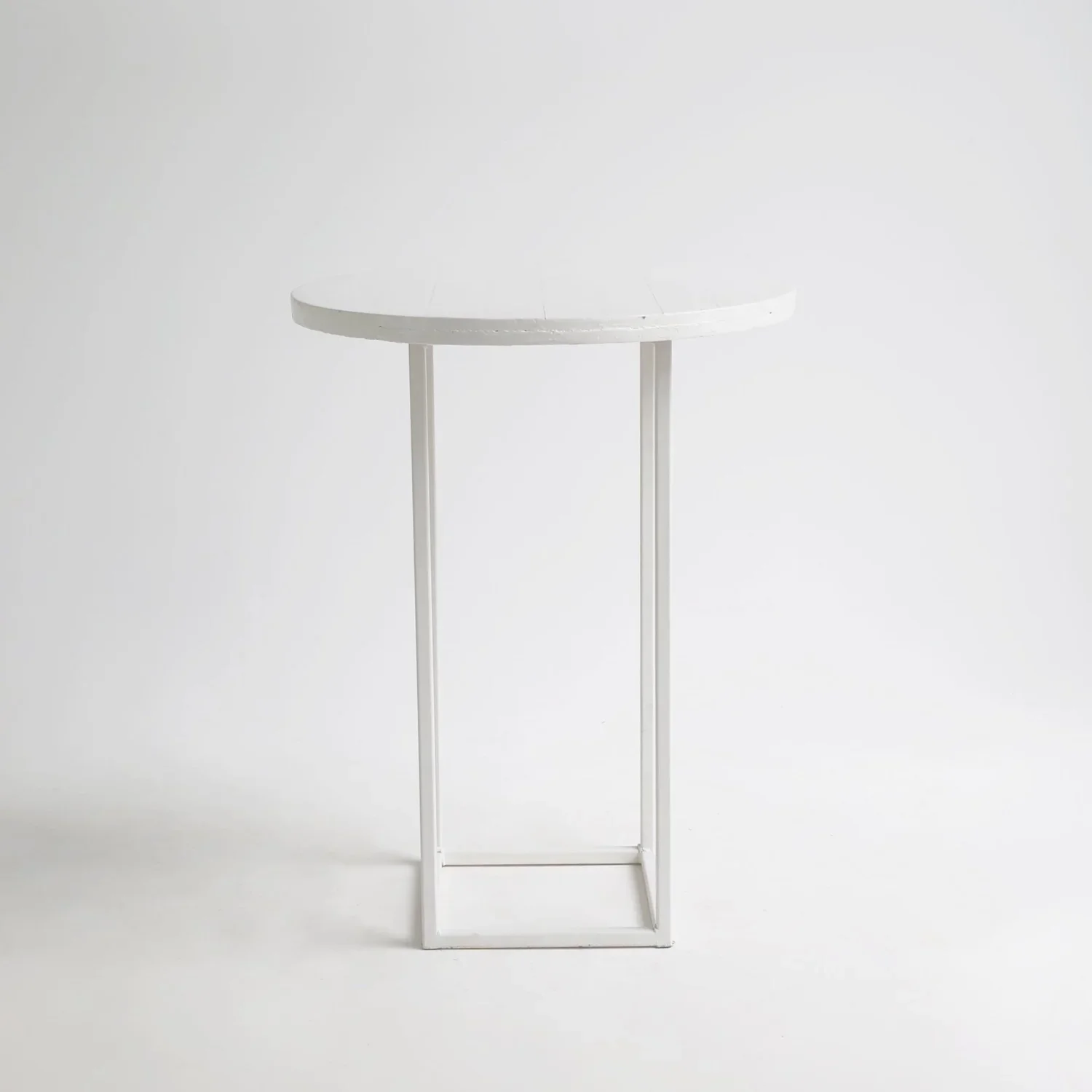 White High Bar Table | $85