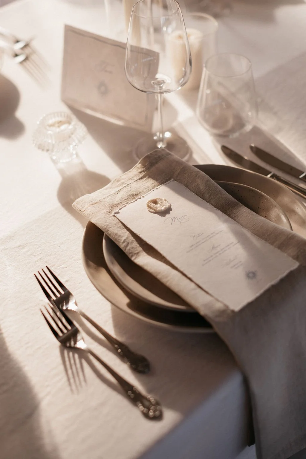 Natural Linen Napkin | $4