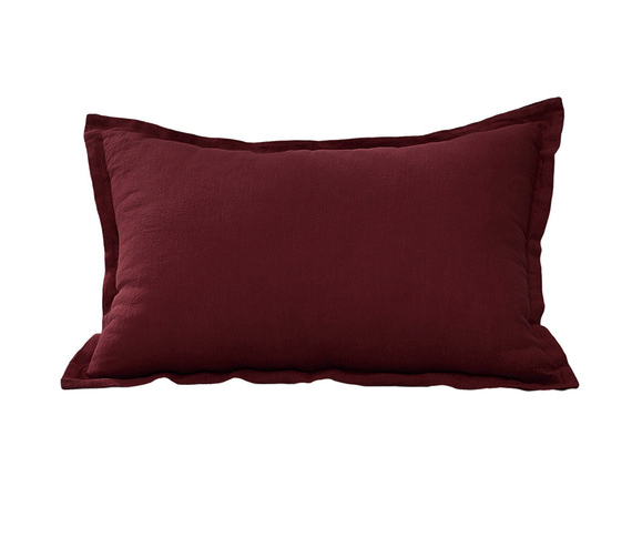 Merlot Linen Rectangle Cushion I $10ea I Qty 2 (Copy)