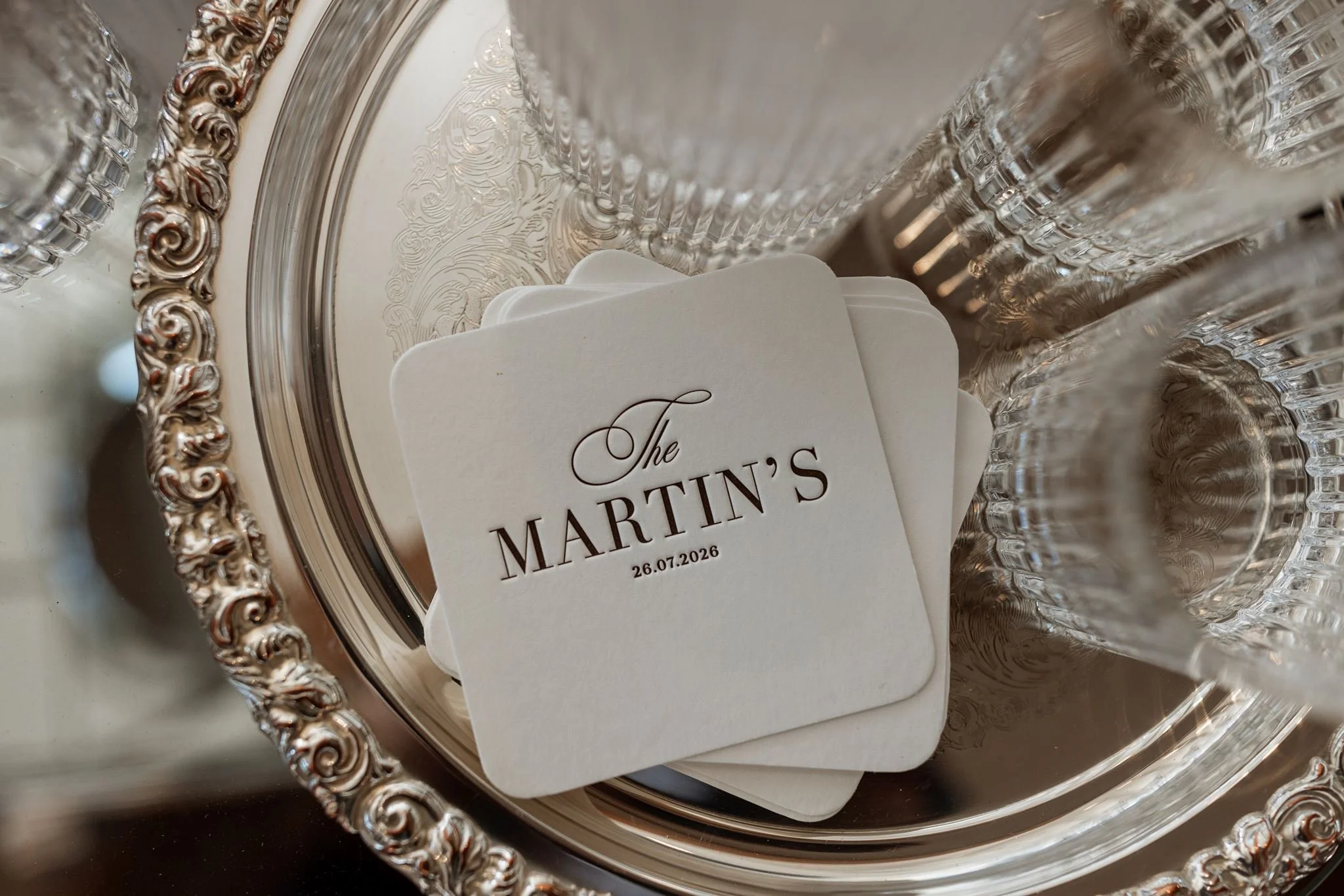 Antique Round silver Tray  | $35ea | Qty 1