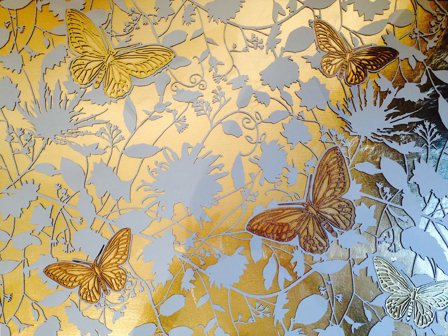 Hedgerow with Butterflies