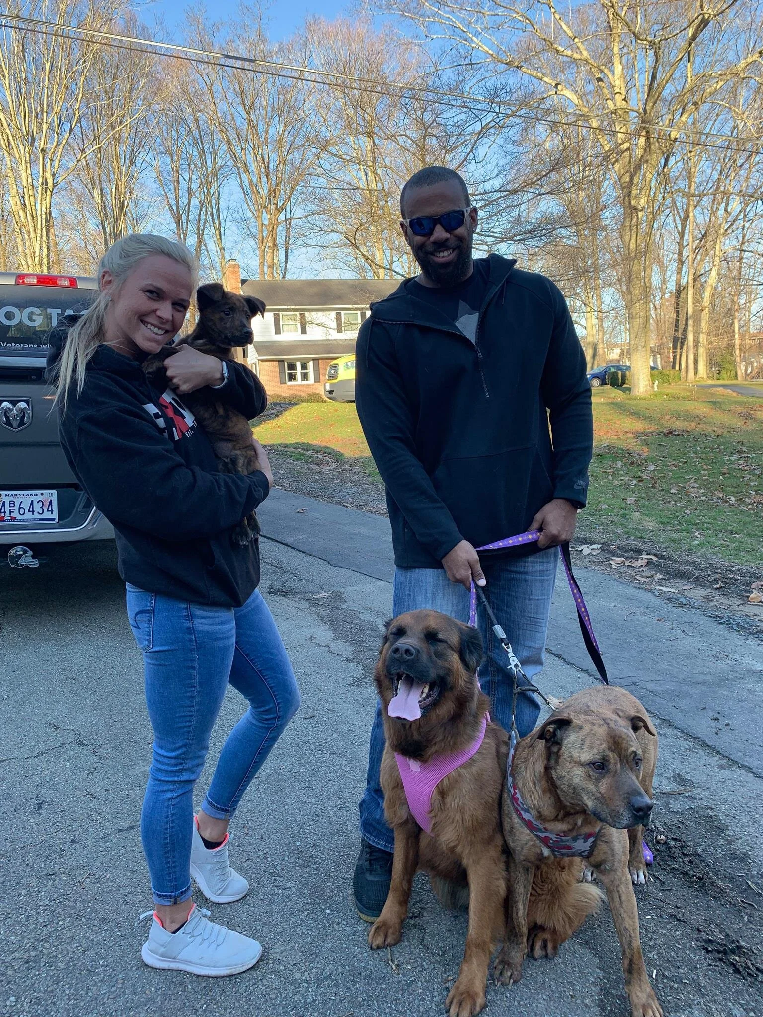 Kira fits right in with her new family <3