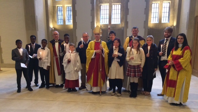 Confirmation and Baptism candidates from 20th November 2016.