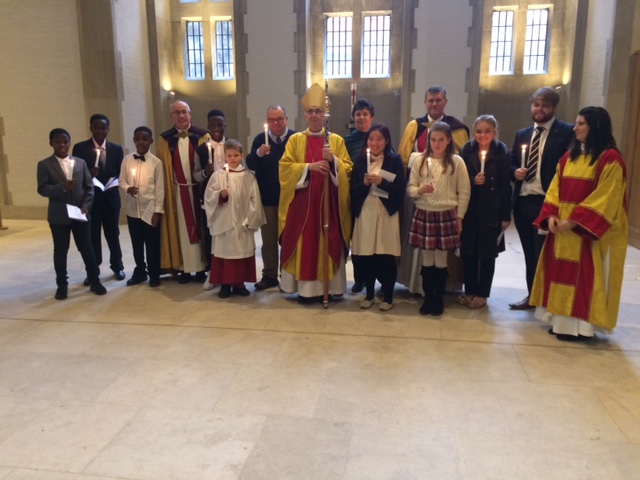 Confirmation and Baptism candidates from 20th November 2016.