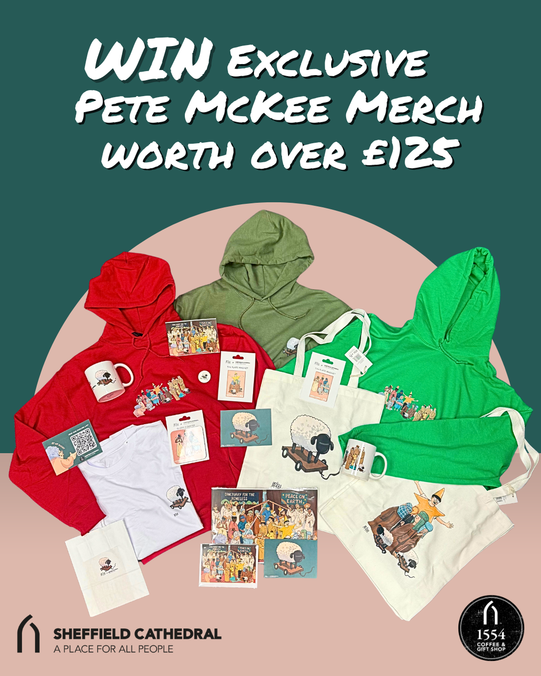 Sheffield Cathedral launches exclusive Pete McKee ‘The Nativity’ merchandise giveaway