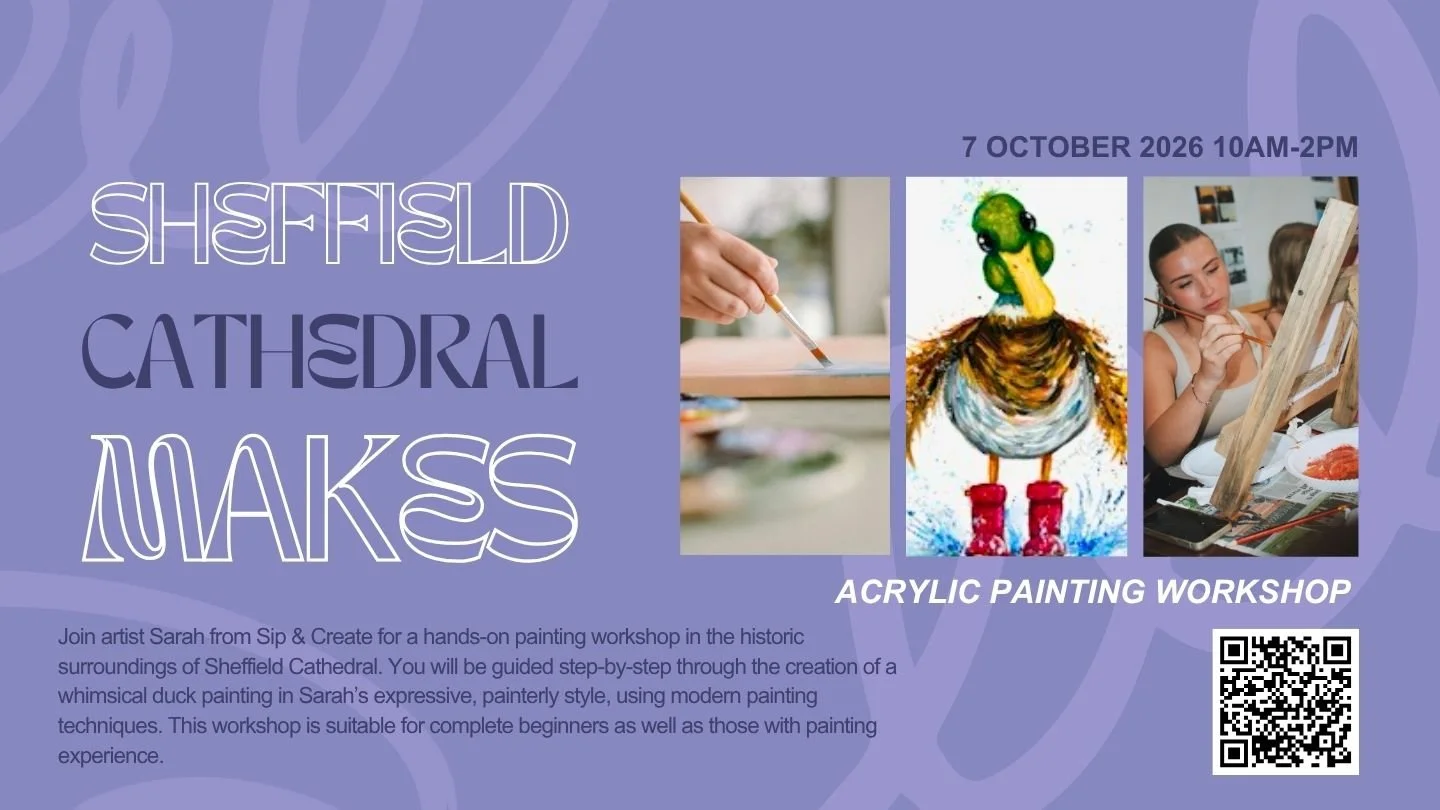 Sheffield Cathedral Makes: Sip &amp; Create