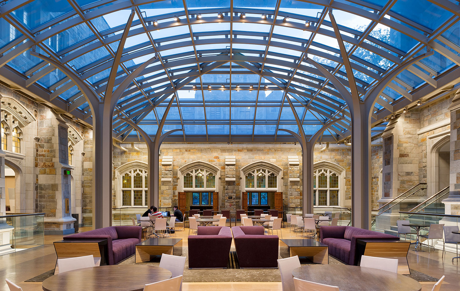 Robert B. Aikens Commons Addition 2013 AIA Detroit Honor Award - Interior Architecture 2013 AIA Michigan Honor Award - Steel 2013 AIA|DC Chapter Design Award for Excellence In Historic Resources 2012 American Institute of Steel Construction - National Honor Award 2012 Masonry Institute of Michigan - Excellence in Masonry Design Honor Award