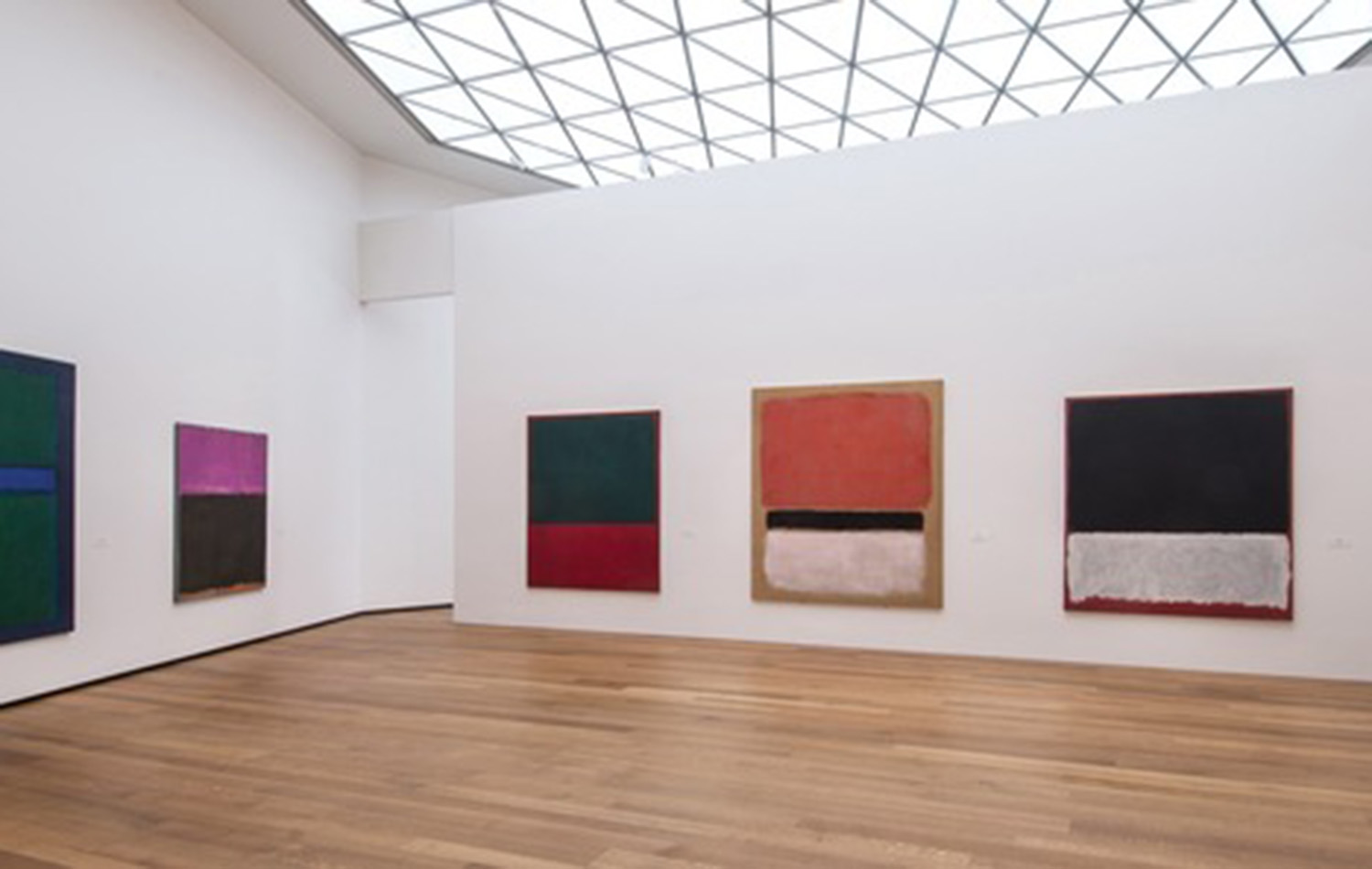  Works by Rothko in the new Tower Gallery (Image: courtesy of the National Gallery of Art, Washington, DC) 