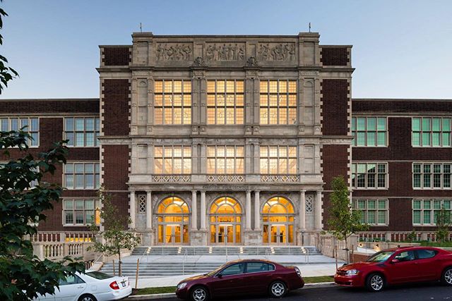 As a continuously operated public school for over 100 years, Francis L. Cardozo High School was renovated and modernized for state-of-the-art teaching environments for the 21st century while rehabilitating and restoring the Nationally Registered coll