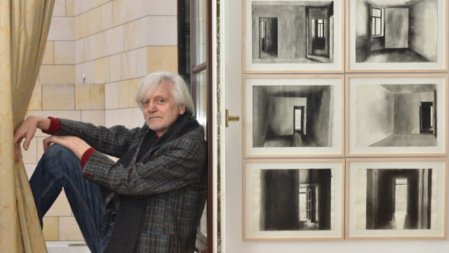 Leicht wirken die Schwarzaquarelle, die in einem Licht- und Schattenspiel die Räume von Pauls Klees Wohnung in der Ainmillerstraße rekonstruieren. (Foto:Catherina Hess)