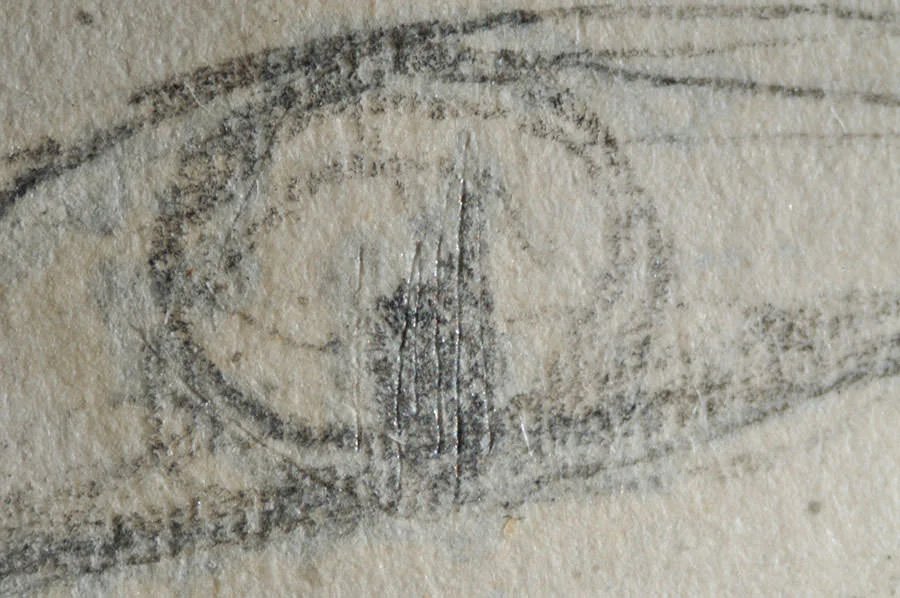 Abb. 17 Linie der Nadel (Auge), Fotograf: Myriam Weber ©Zentrum Paul Klee, Bern, Archiv