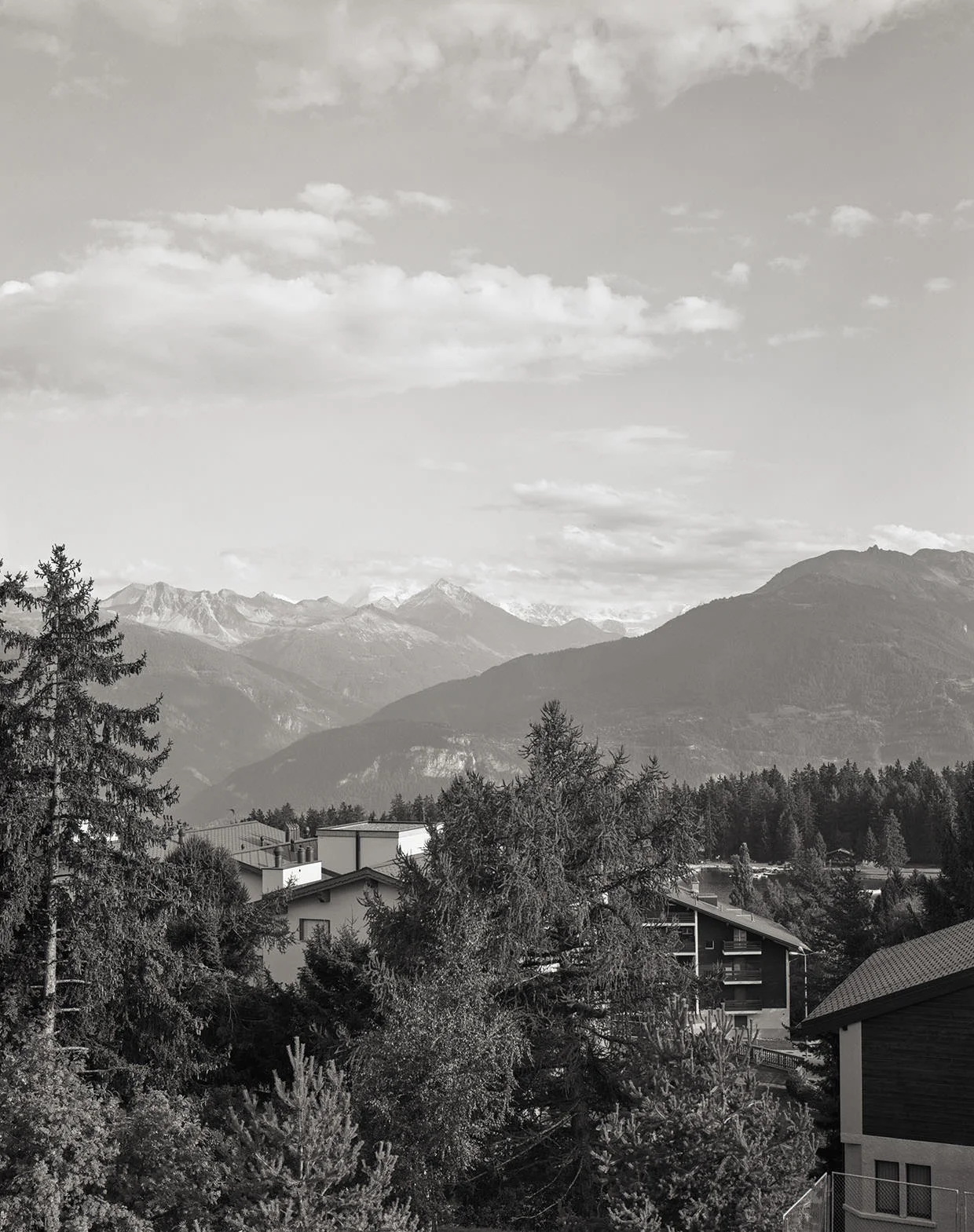 Abb. 8 Blick von Montana auf Sierre und das Val d’Annivier , 2005, Fotograf: Dominique Uldry ©Bern: Dominique Uldry