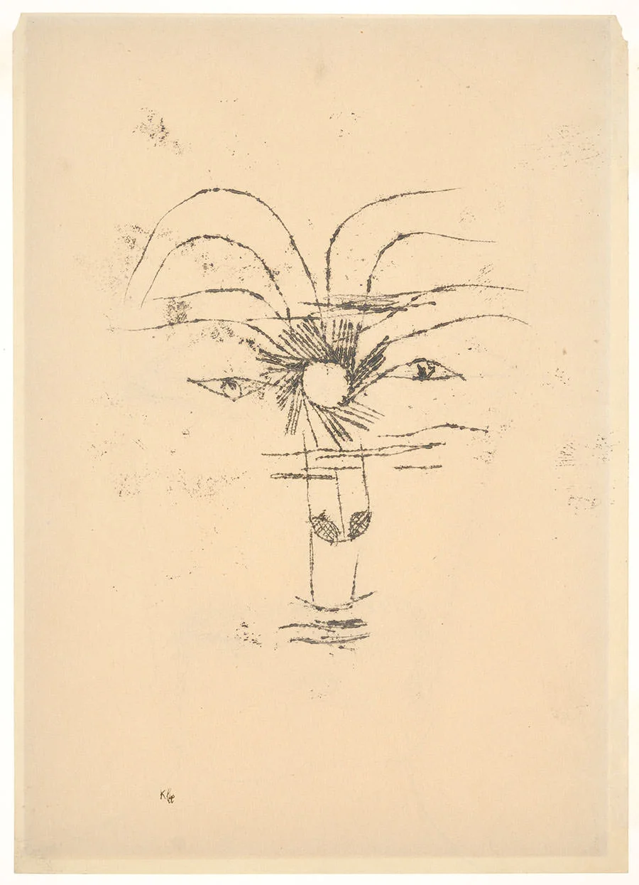 Paul Klee Mister Sol , 1919, 78, Ölpause auf Papier, 27,2 x 19,6 cm, Privatbesitz ©Zentrum Paul Klee, Bern, Archiv