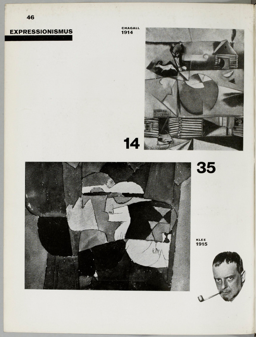 El Lissitzkyund Hans Arp, Die Kunstismen = Les ismes de l’art = The isms of art, Erlenbach-Zürich: Rentsch, 1925, S. 46