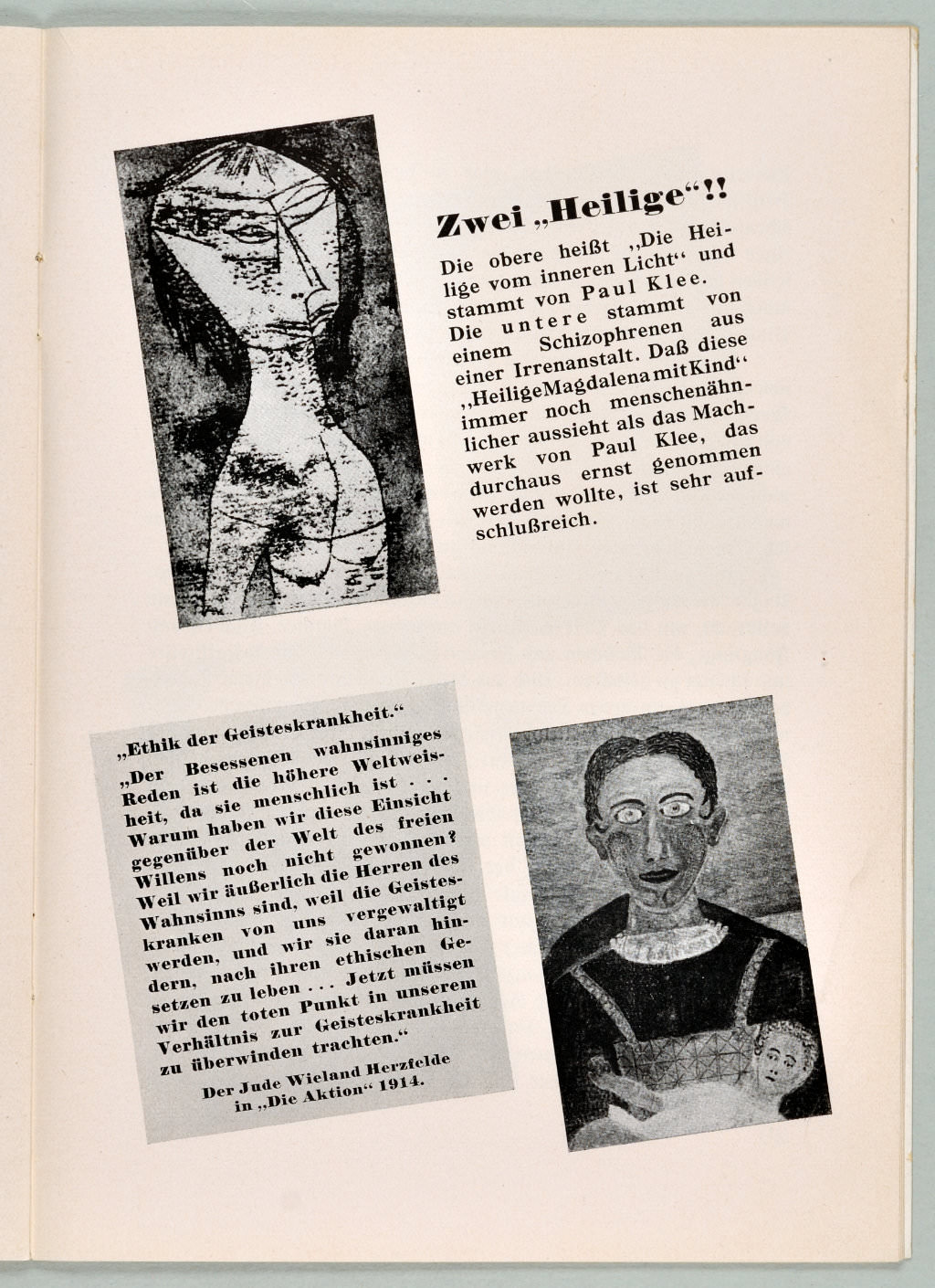  Abb. 17&nbsp;  Ausstellungsführer »Entartete Kunst«, Seite 25  © Zentrum Paul Klee, Bildarchiv 