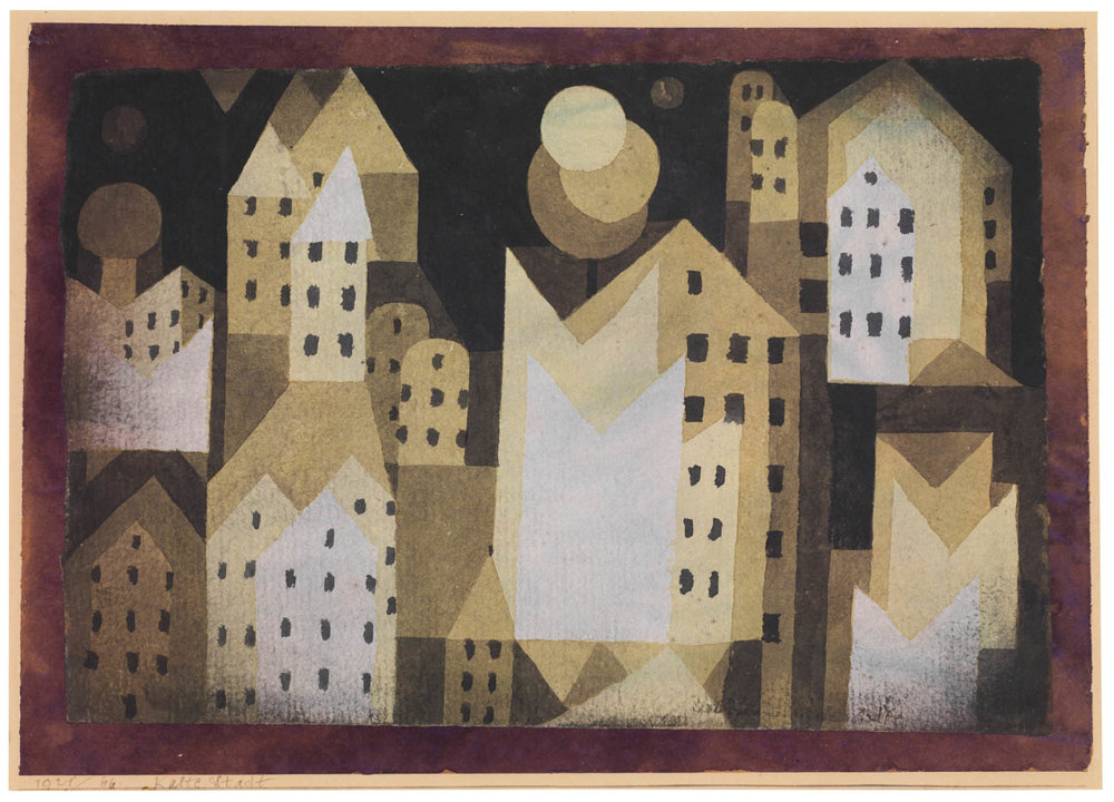  Abb. 5&nbsp;  Paul Klee   Kalte Stadt , 1921, 66, Aquarell auf Papier auf zweitem Papier auf Karton, 21 x 29,5 cm, The Metropolitan Museum of Art, New York, The Berggruen Klee Collection  © The Metropolitan Museum of Art, New York, The Berggruen Kle