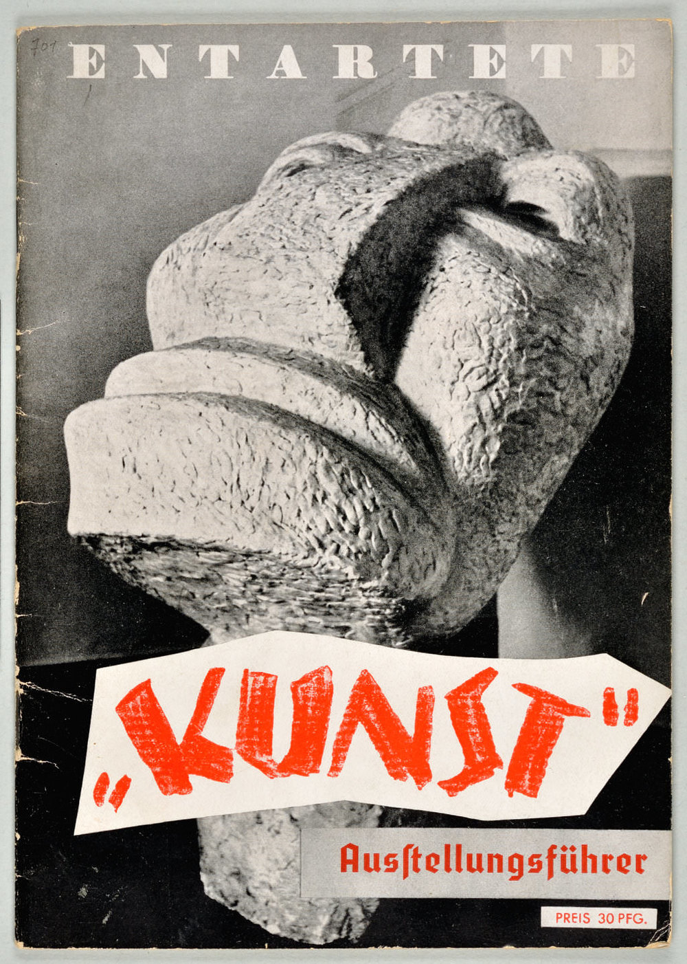  Abb. 16&nbsp;  Umschlag des Ausstellungsführers »Entartete Kunst«  © Zentrum Paul Klee, Bildarchiv 