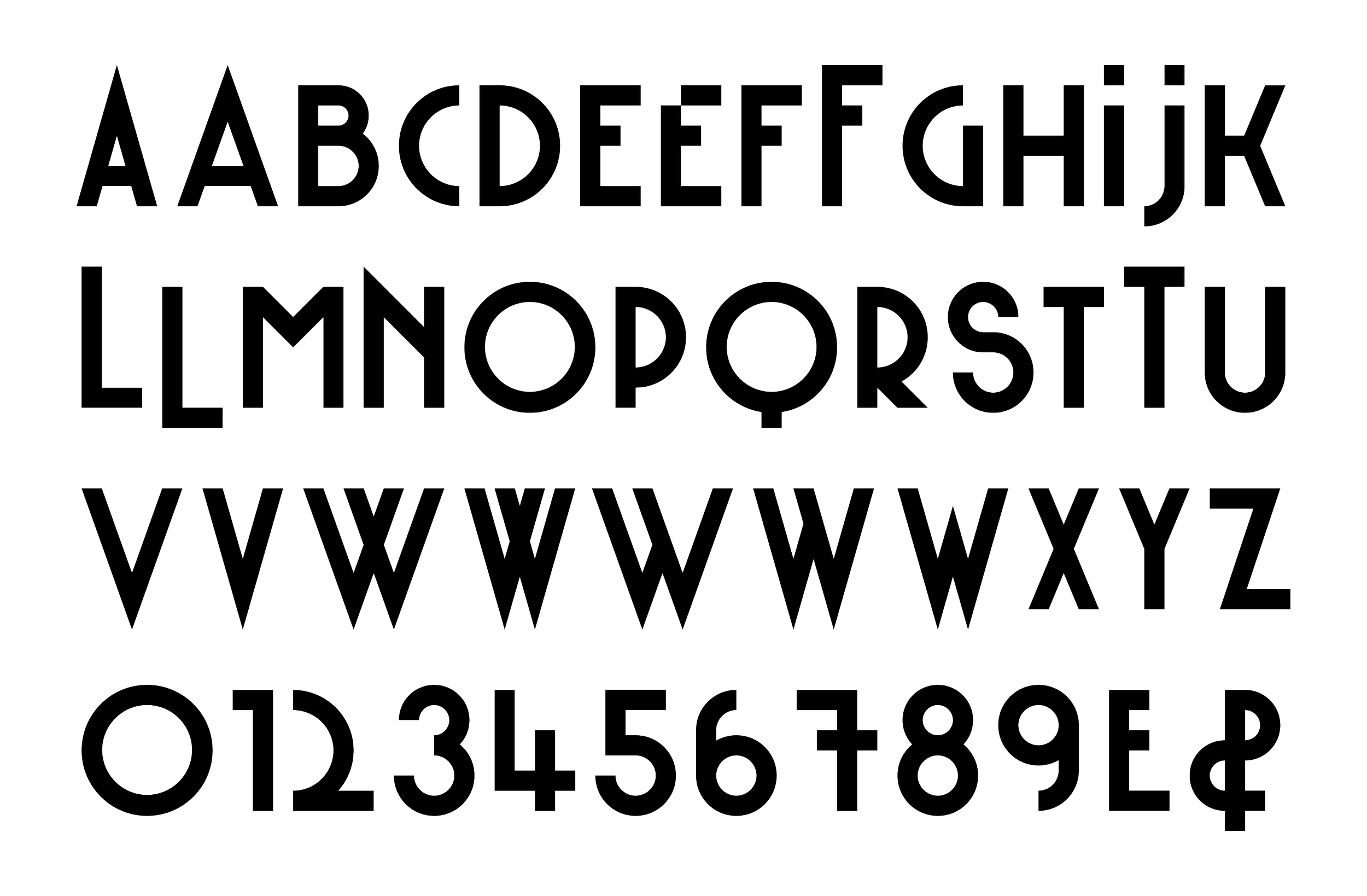  alphabet Normand 