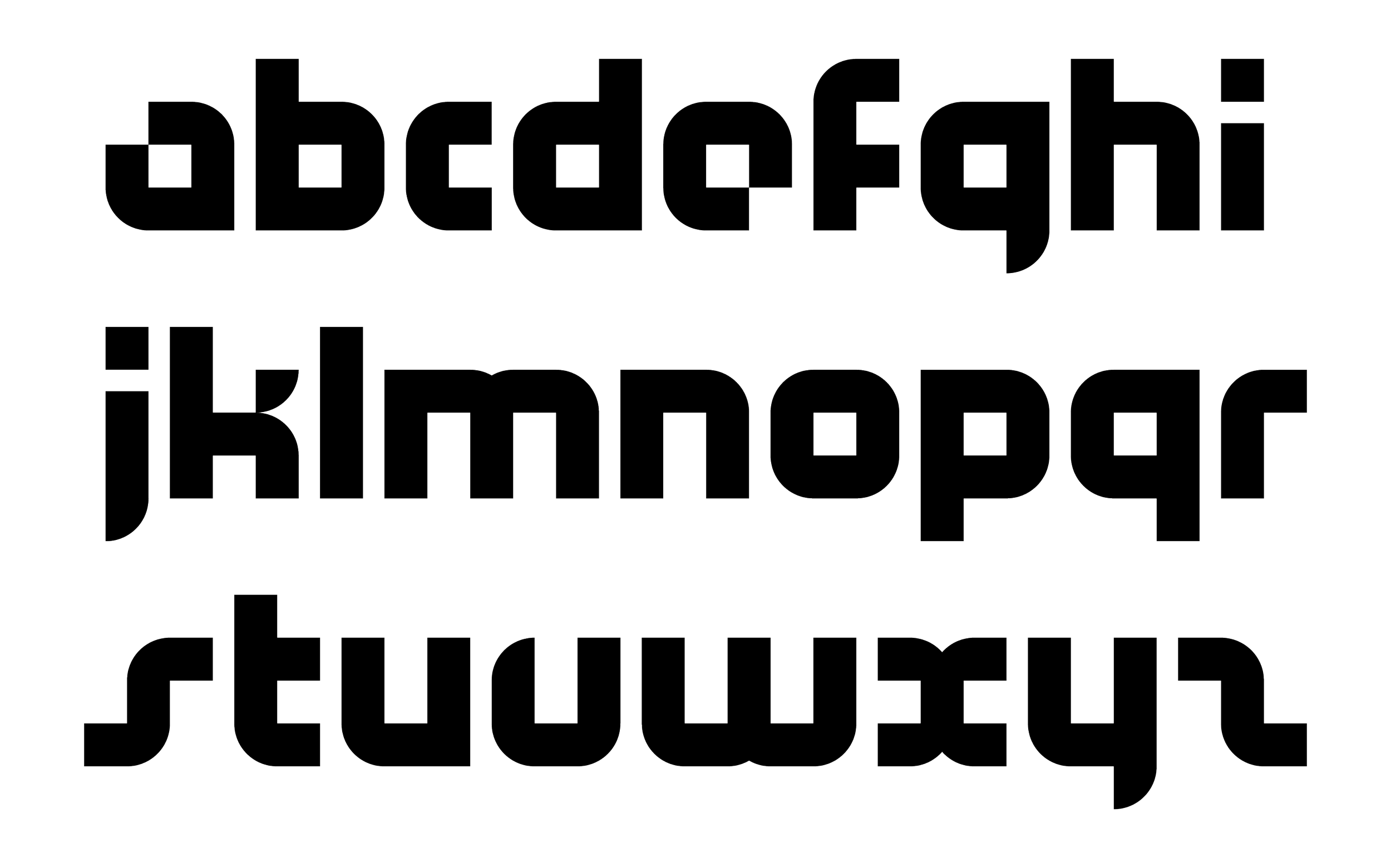  alphabet Pixel 