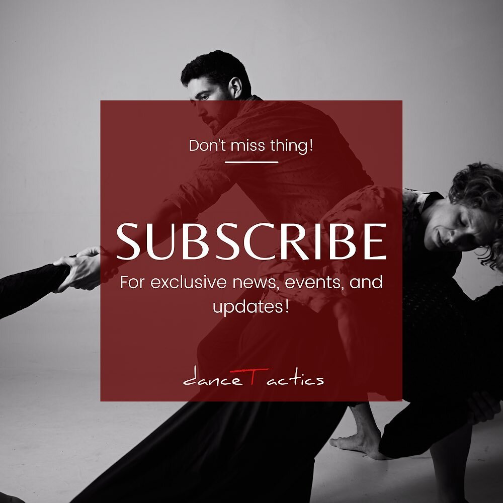 A friendly reminder that if you love danceTactics to subscribe to our newsletter! Each month is filled with plenty of updates and behind-the-scenes knowledge for all things dT. Sign up today at the link in our bio. 

#dance #danceperformance #dancefe