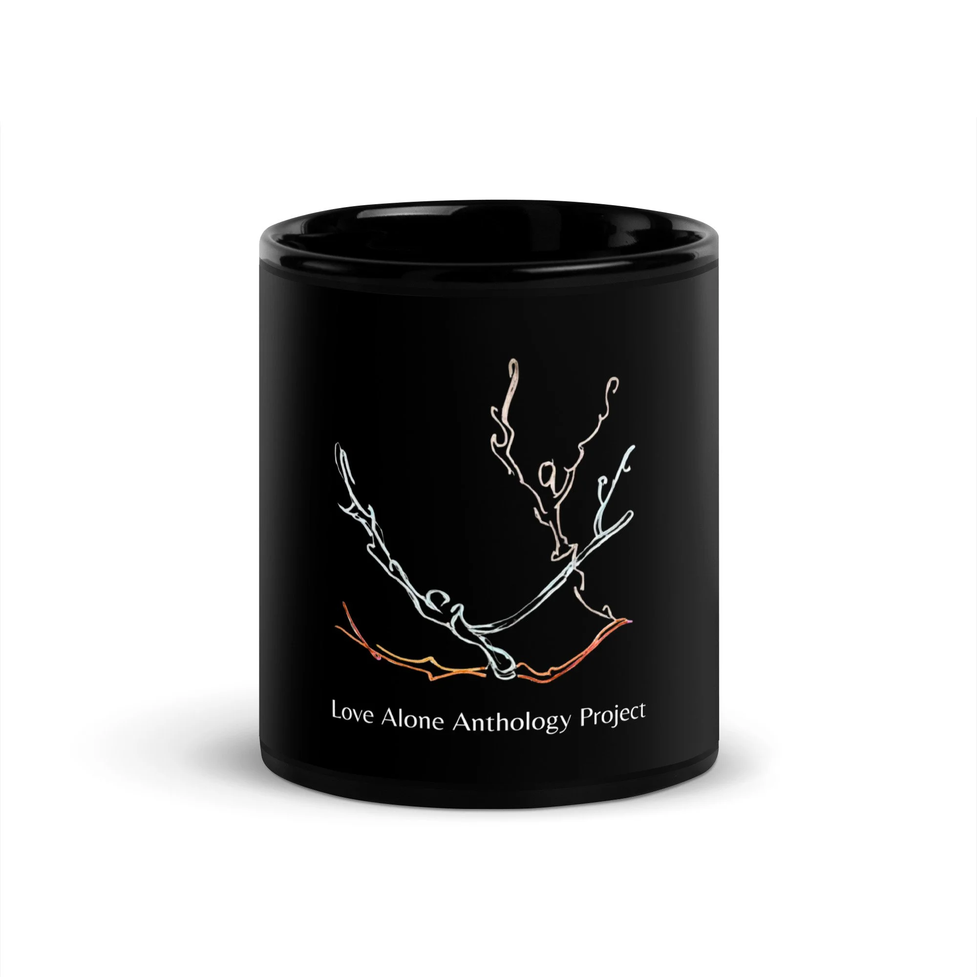 Black Glossy Mug