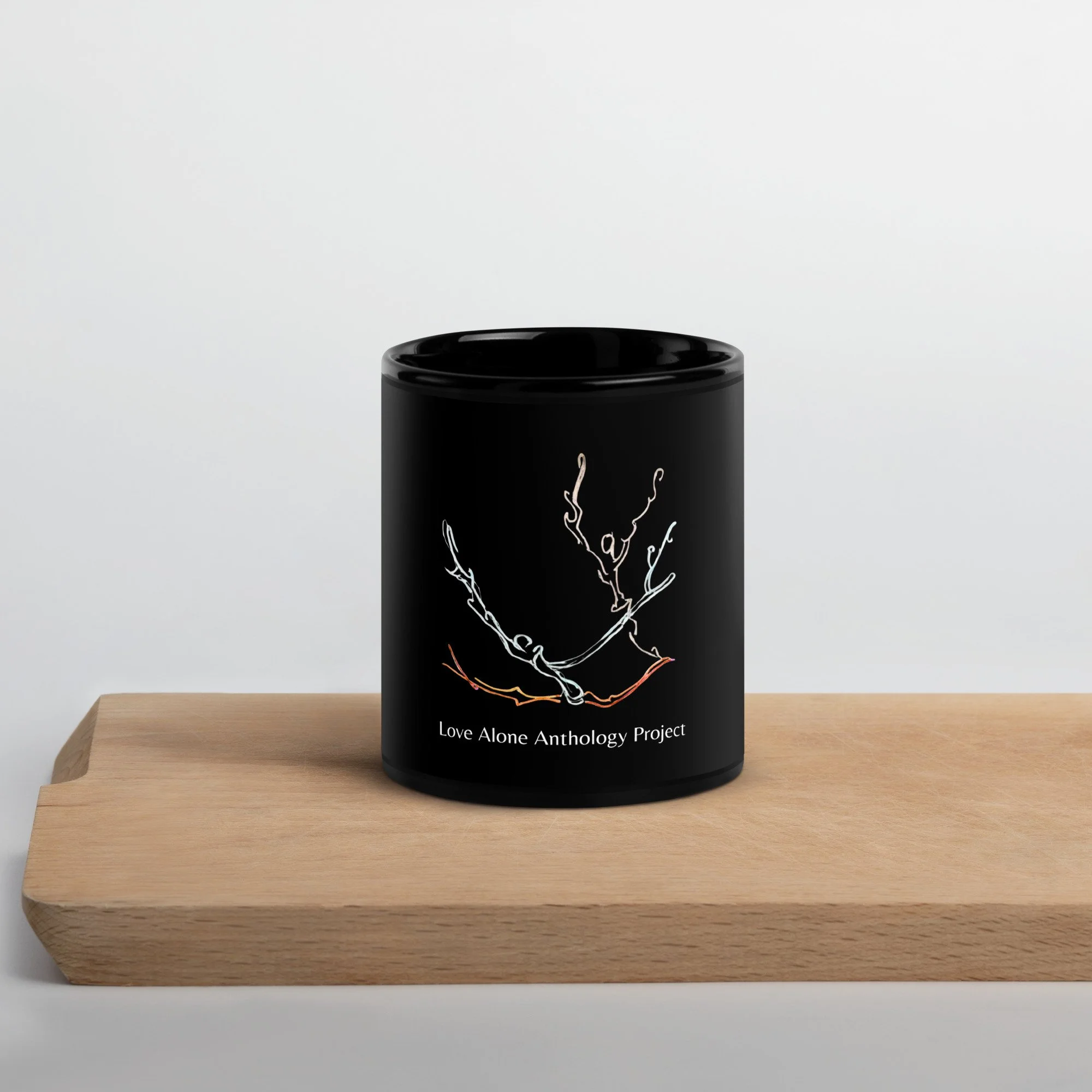 Black Glossy Mug