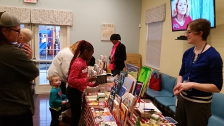  Homeport's Jill Anderson at Trabue Crossing Book Fair