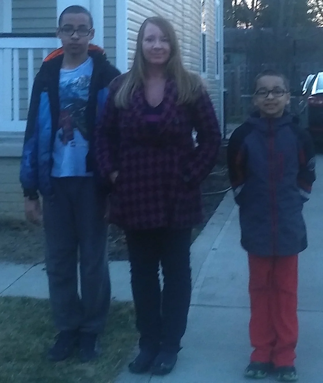 Sarah Dunlap and children