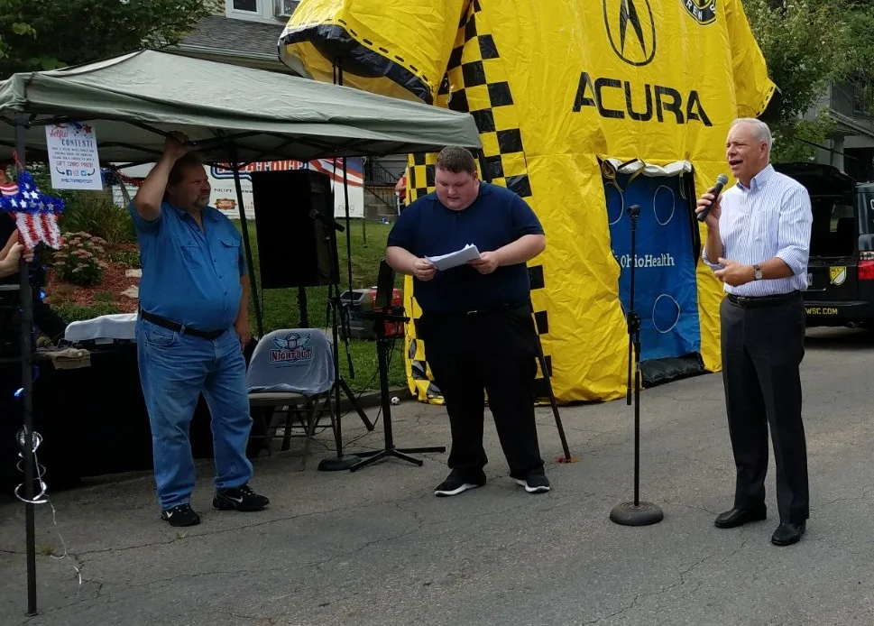 Bruce Luecke on Ogden Avenue.