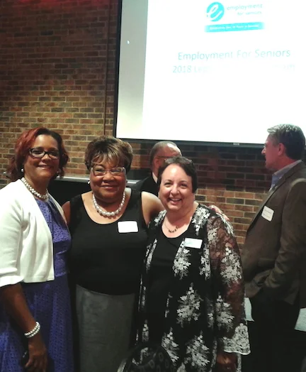 Laverne Price, Maude Hill and Carol Ventresca
