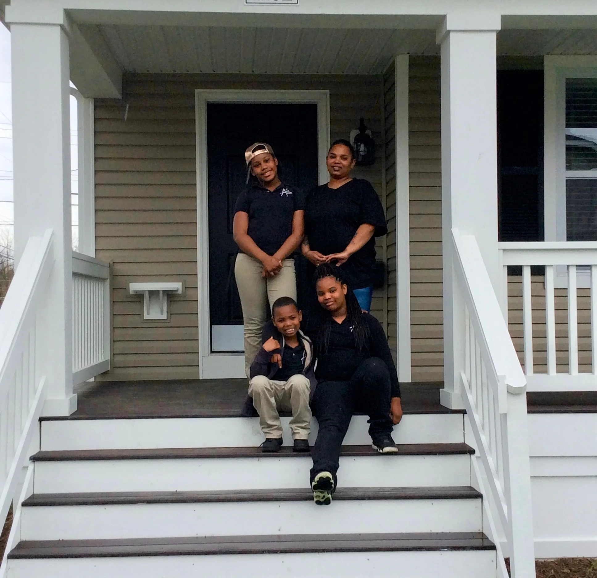 A majority of the 33 lease to buy homes recently built by Homeport in Milo-Grogan are on lots sold to it by the Central Ohio Community Improvement Corporation (Franklin County Land Bank), including this property on Peters Avenue.